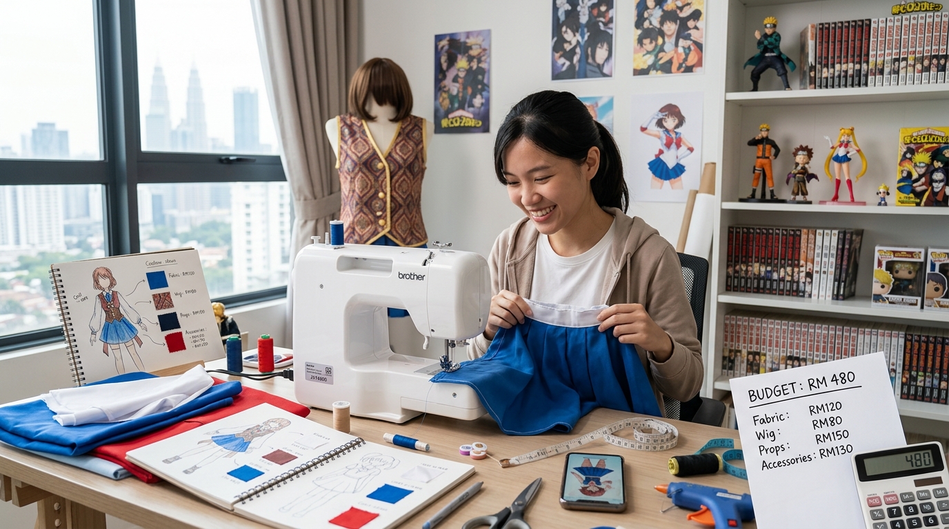 How to Create Your First Anime Cosplay on a Budget Under RM500