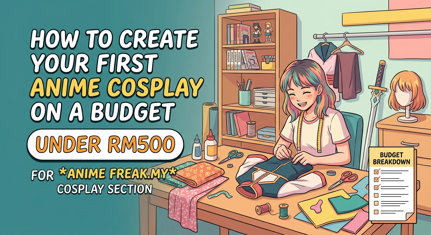 How to Create Your First Anime Cosplay on a Budget Under RM500 — image 1