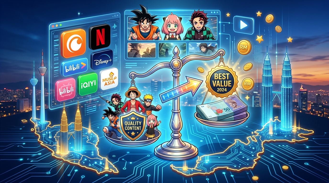 Which Anime Streaming Platform Offers the Best Value in Malaysia for 2024?