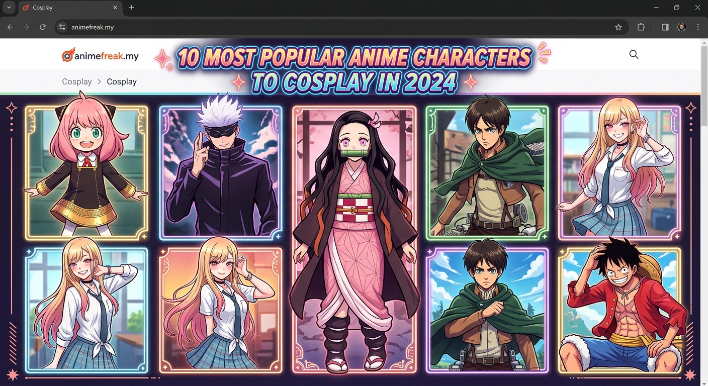 10 Most Popular Anime Characters to Cosplay in 2026 — image 2