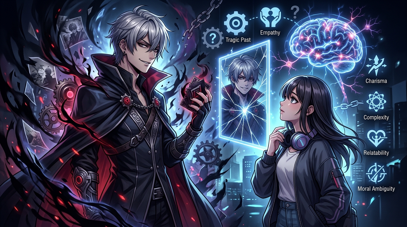 Why Do We Fall in Love with Anime Villains? Psychology Behind Our Favourite Antagonists