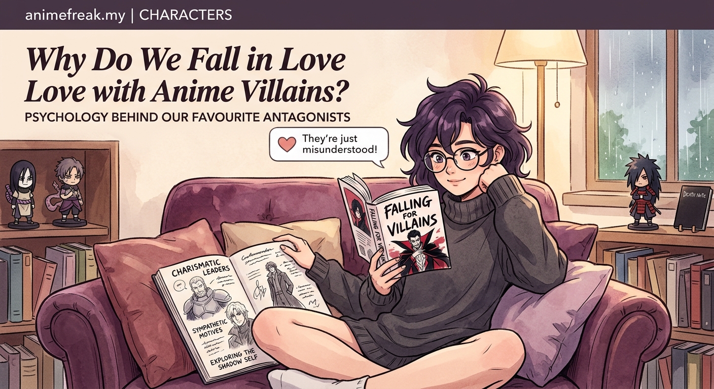 Why Do We Fall in Love with Anime Villains? Psychology Behind Our Favourite Antagonists — image 1