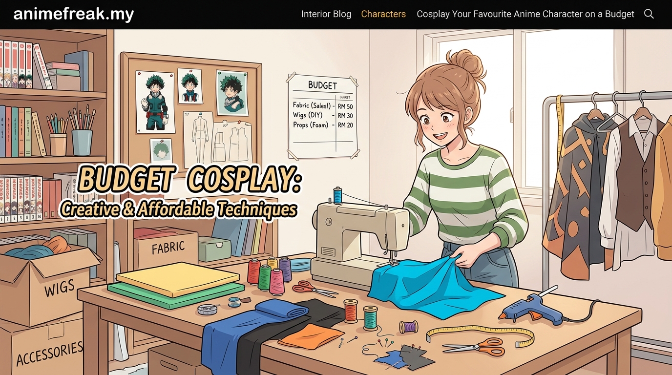 How to Cosplay Your Favourite Anime Character on a Budget — image 2