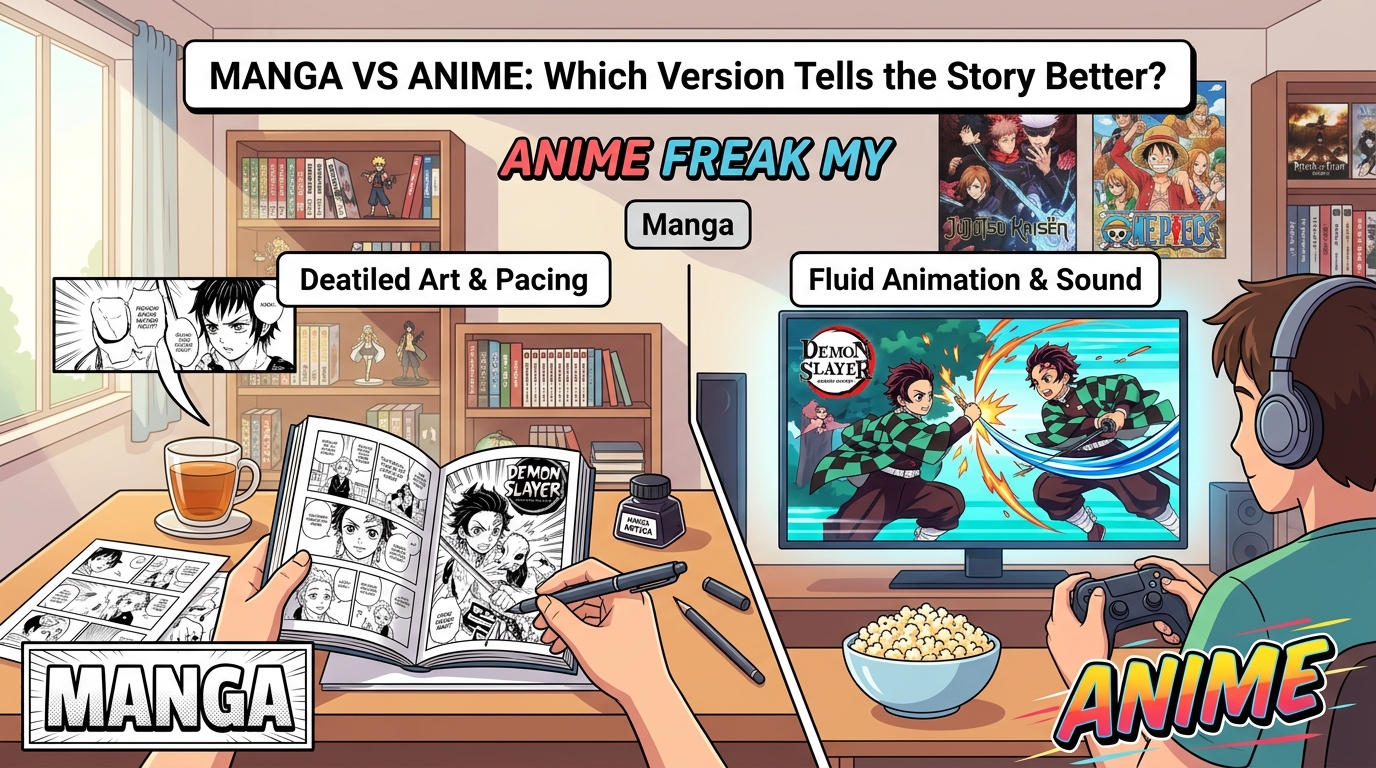 Manga vs Anime: Which Version Tells the Story Better? — image 1