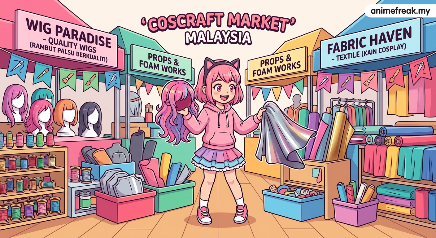Where to Buy Quality Cosplay Materials and Wigs in Malaysia — image 2