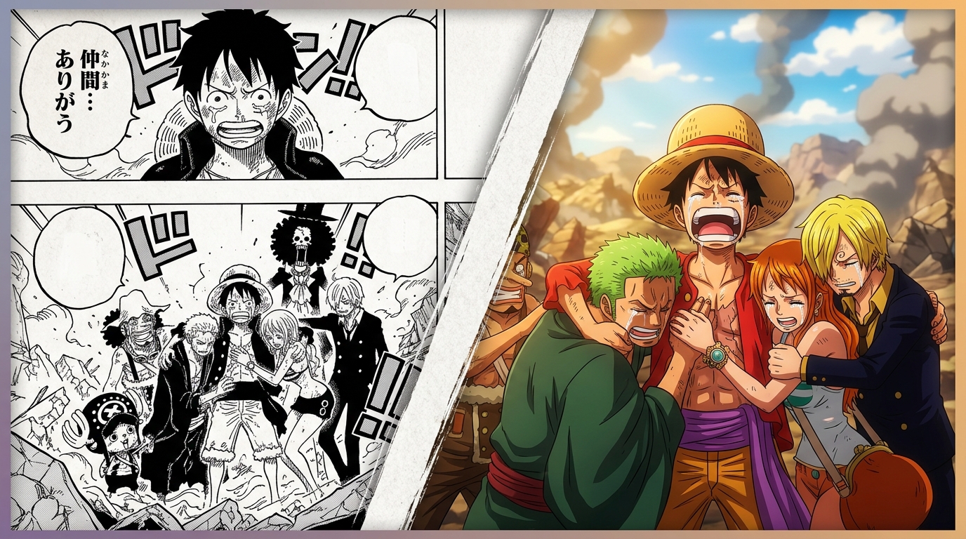 How One Piece Episode 1100 Perfectly Adapted the Manga's Most Emotional Scene