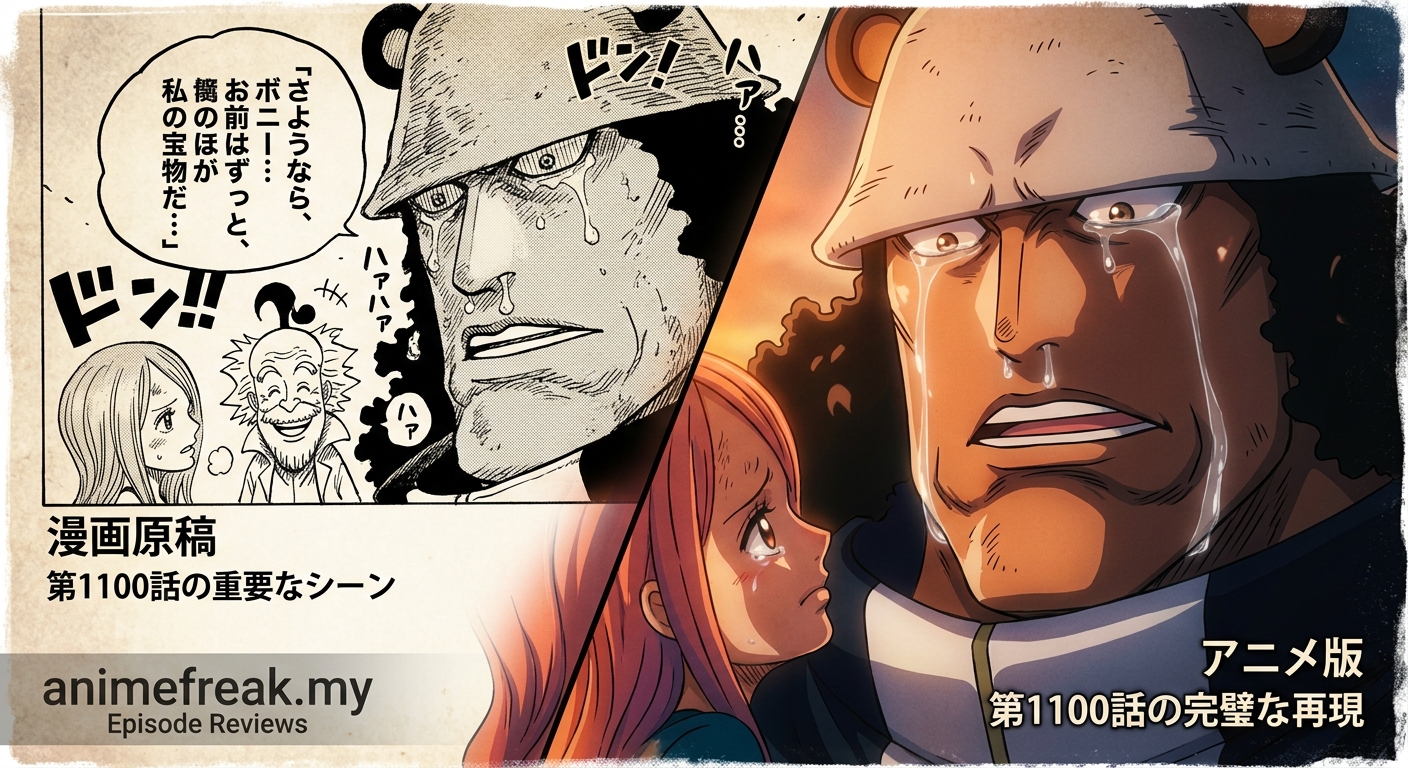 How One Piece Episode 1100 Perfectly Adapted the Manga's Most Emotional Scene — image 1