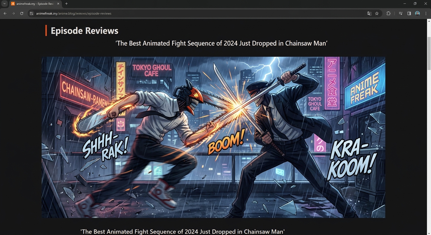 The Best Animated Fight Sequence of 2026 Just Dropped in Chainsaw Man — image 1
