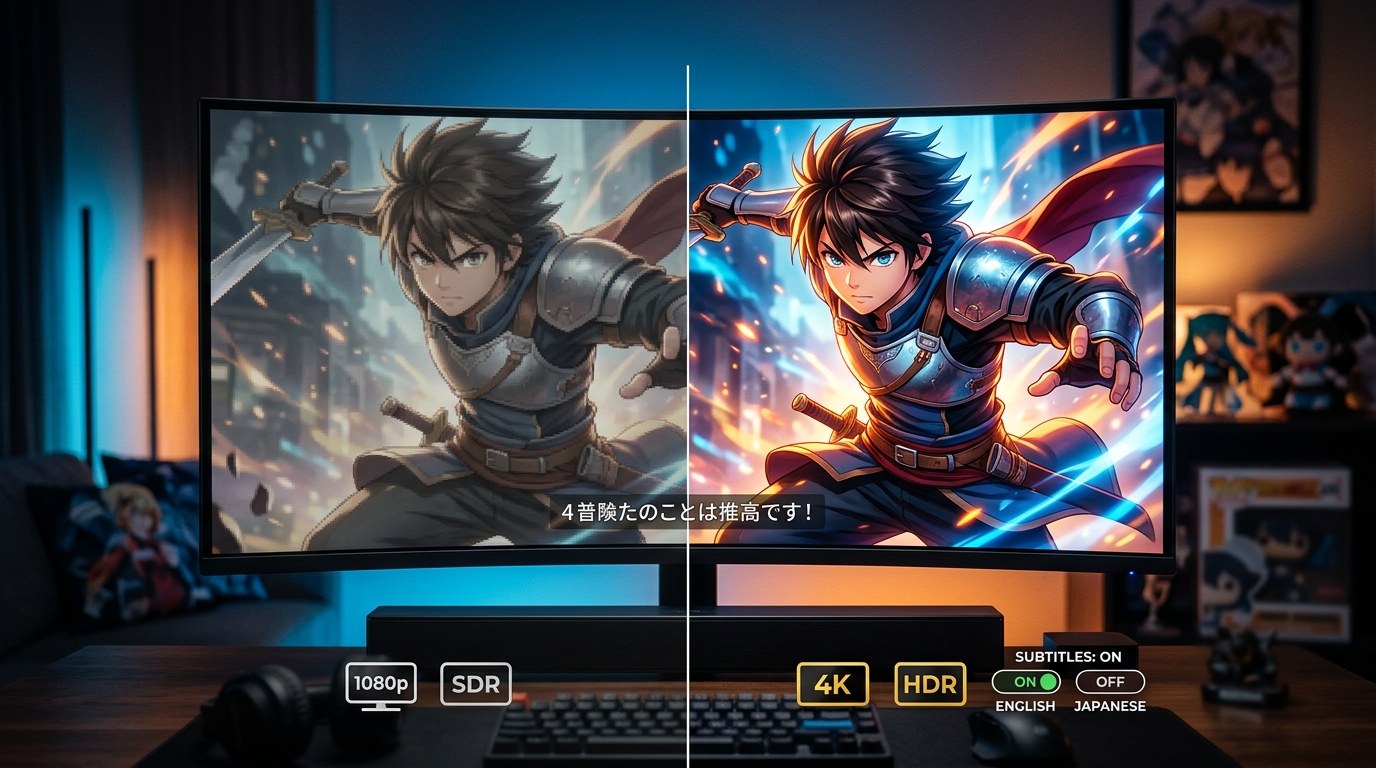 The Ultimate Anime Streaming Quality Comparison: 4K, HDR, and Subtitle Options Tested