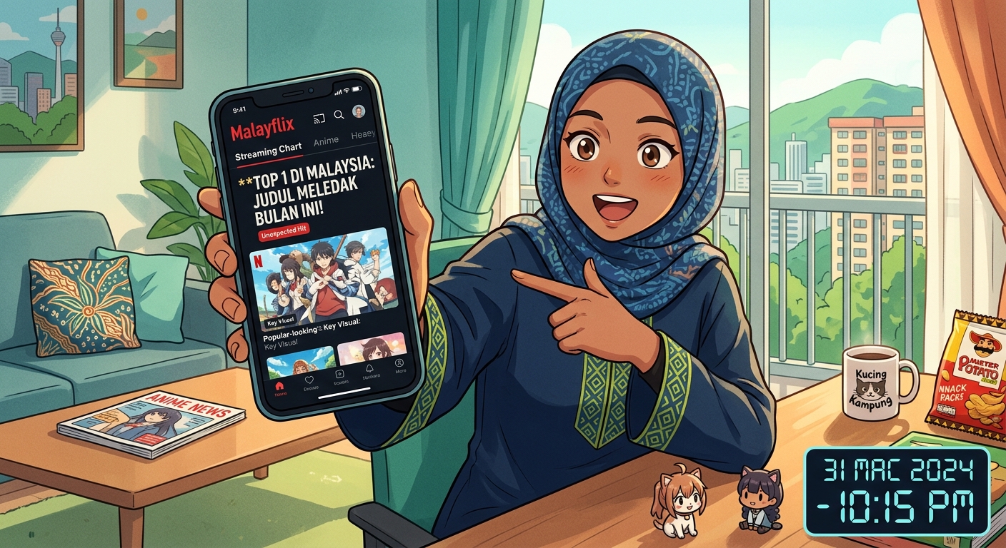 The Unexpected Anime That Dominated Malaysian Streaming Charts This Month — image 1