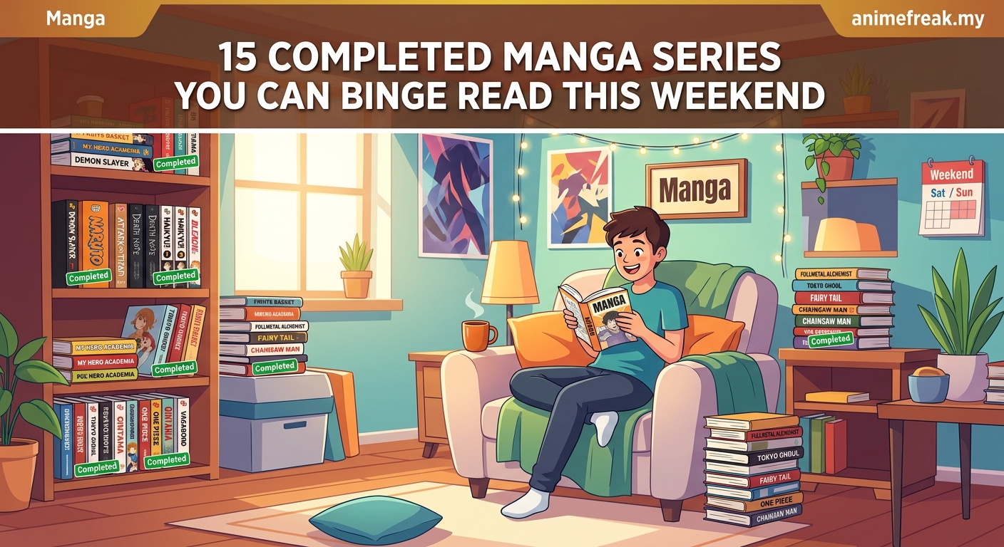 15 Completed Manga Series You Can Binge Read This Weekend — image 2