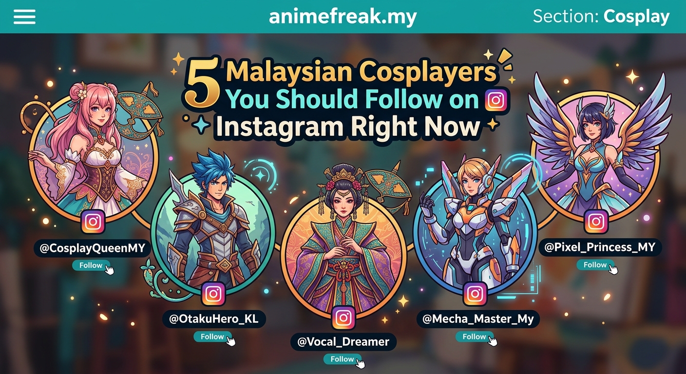 5 Malaysian Cosplayers You Should Follow on Instagram Right Now — image 1