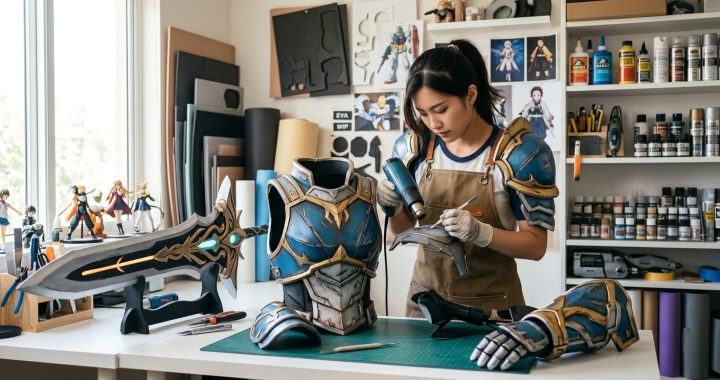 Advanced Cosplay Techniques: Foam Armour and Prop Making for Anime Characters