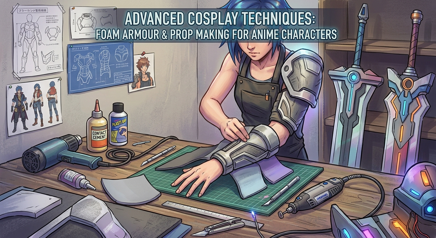 Advanced Cosplay Techniques: Foam Armour and Prop Making for Anime Characters — image 3