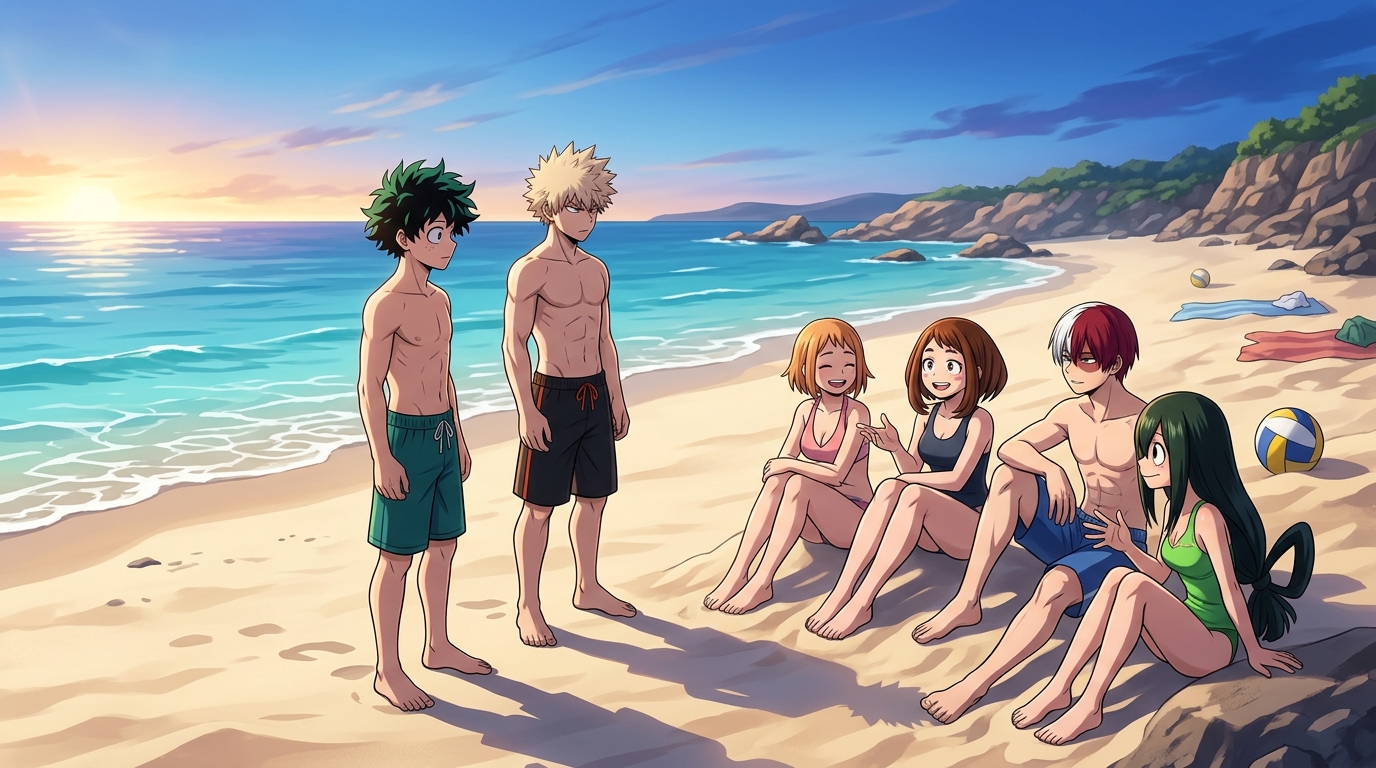 What Made My Hero Academia's Beach Episode More Than Just Fan Service