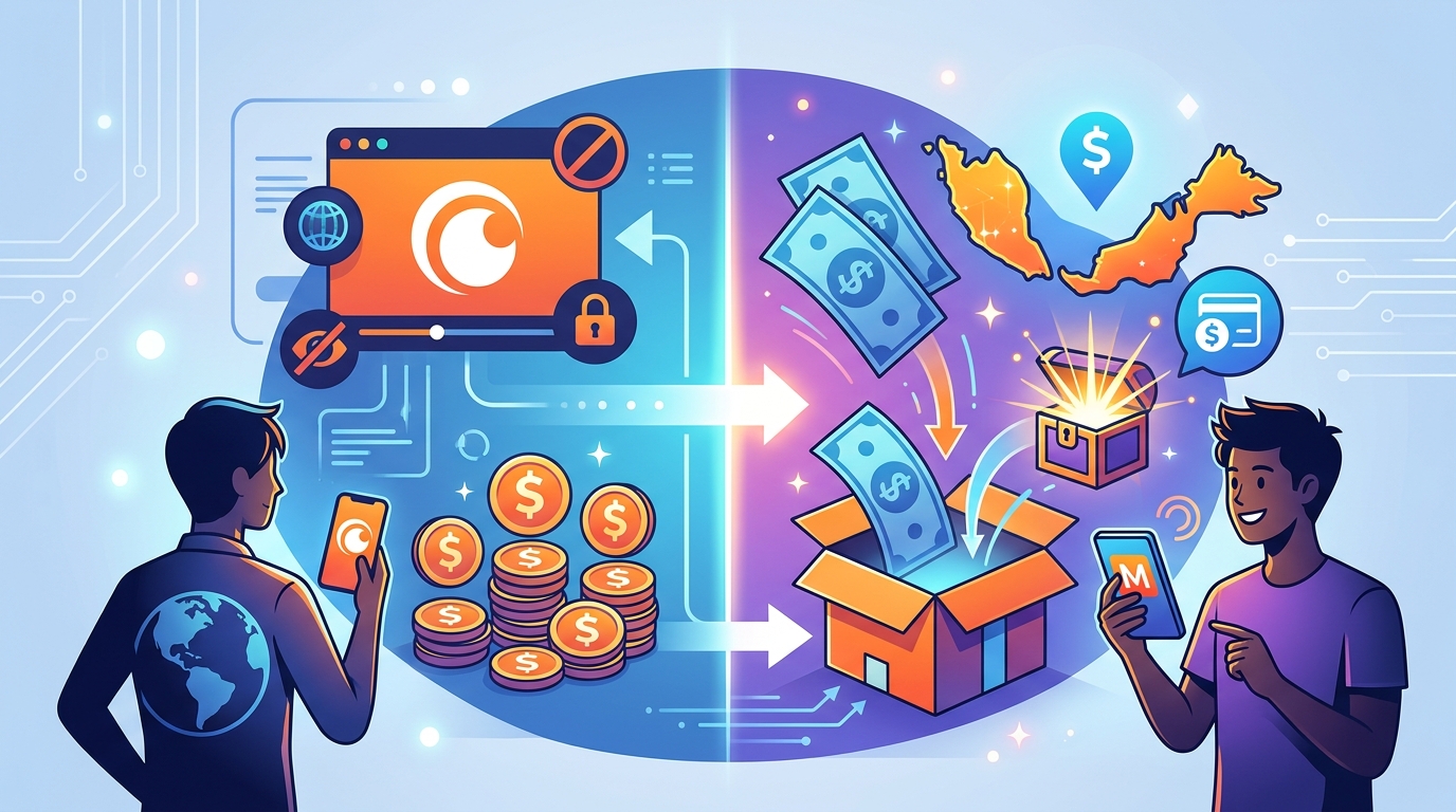 The Surprising Reason Why Crunchyroll Just Changed Its Subscription Model for Malaysian Viewers