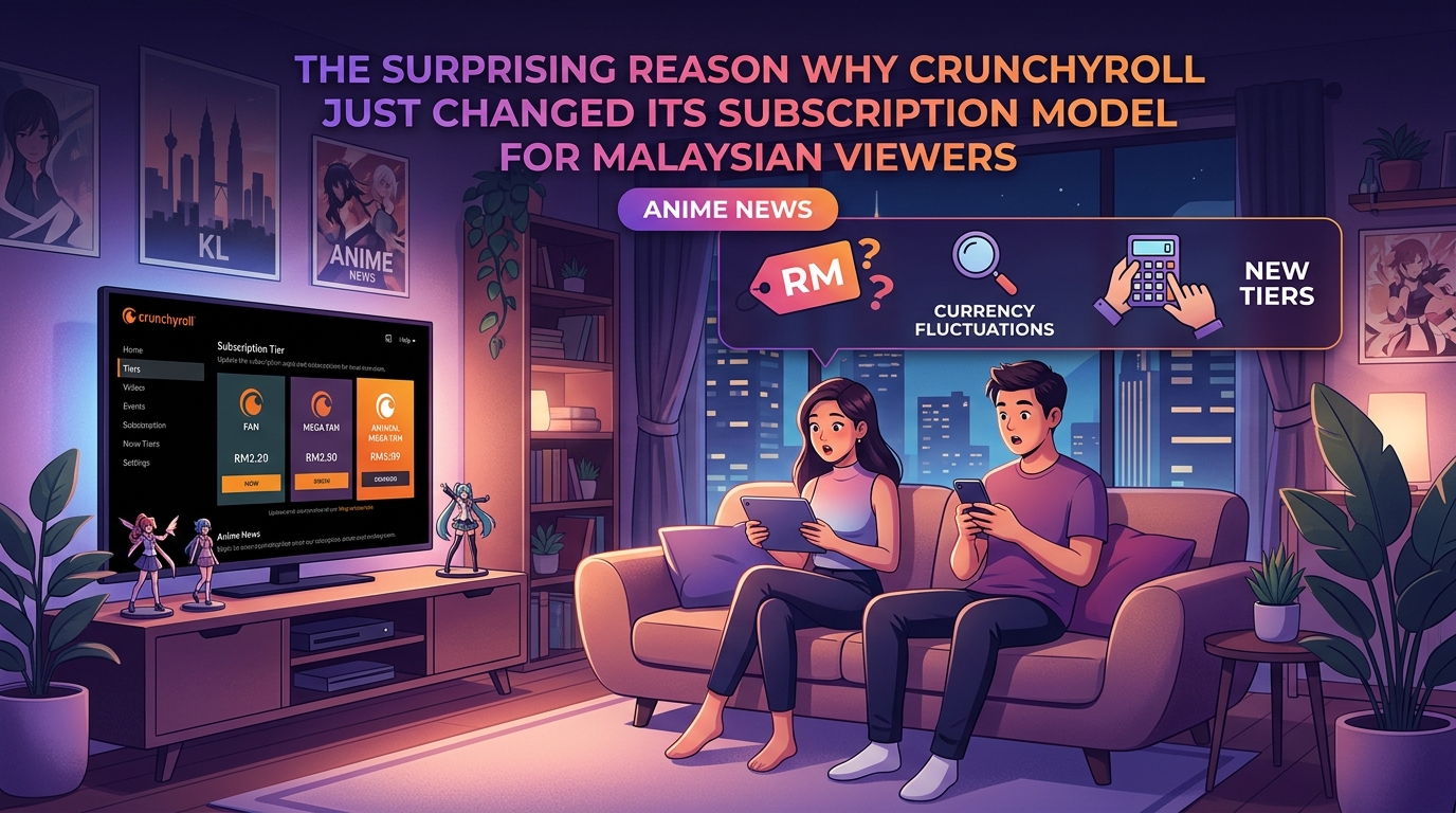 The Surprising Reason Why Crunchyroll Just Changed Its Subscription Model for Malaysian Viewers — image 1