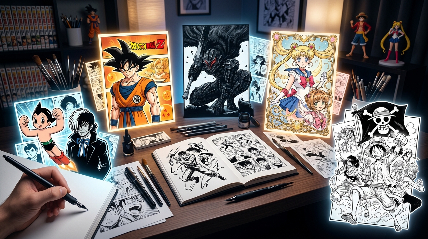 Top Manga Artists Who Changed the Industry Forever