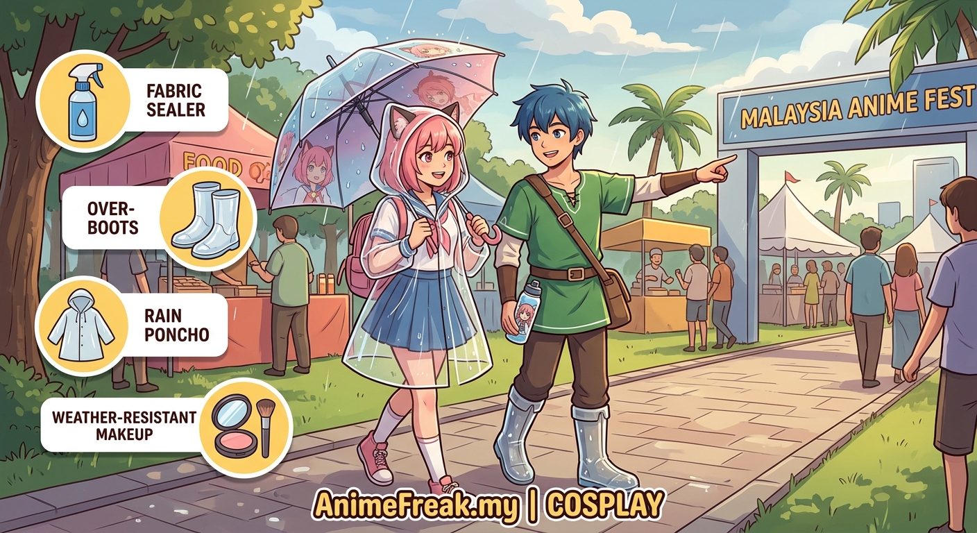 Weatherproofing Your Anime Cosplay for Outdoor Malaysian Events — image 1