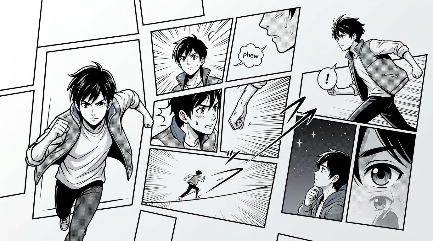 How Manga Panels Tell Stories Without Words