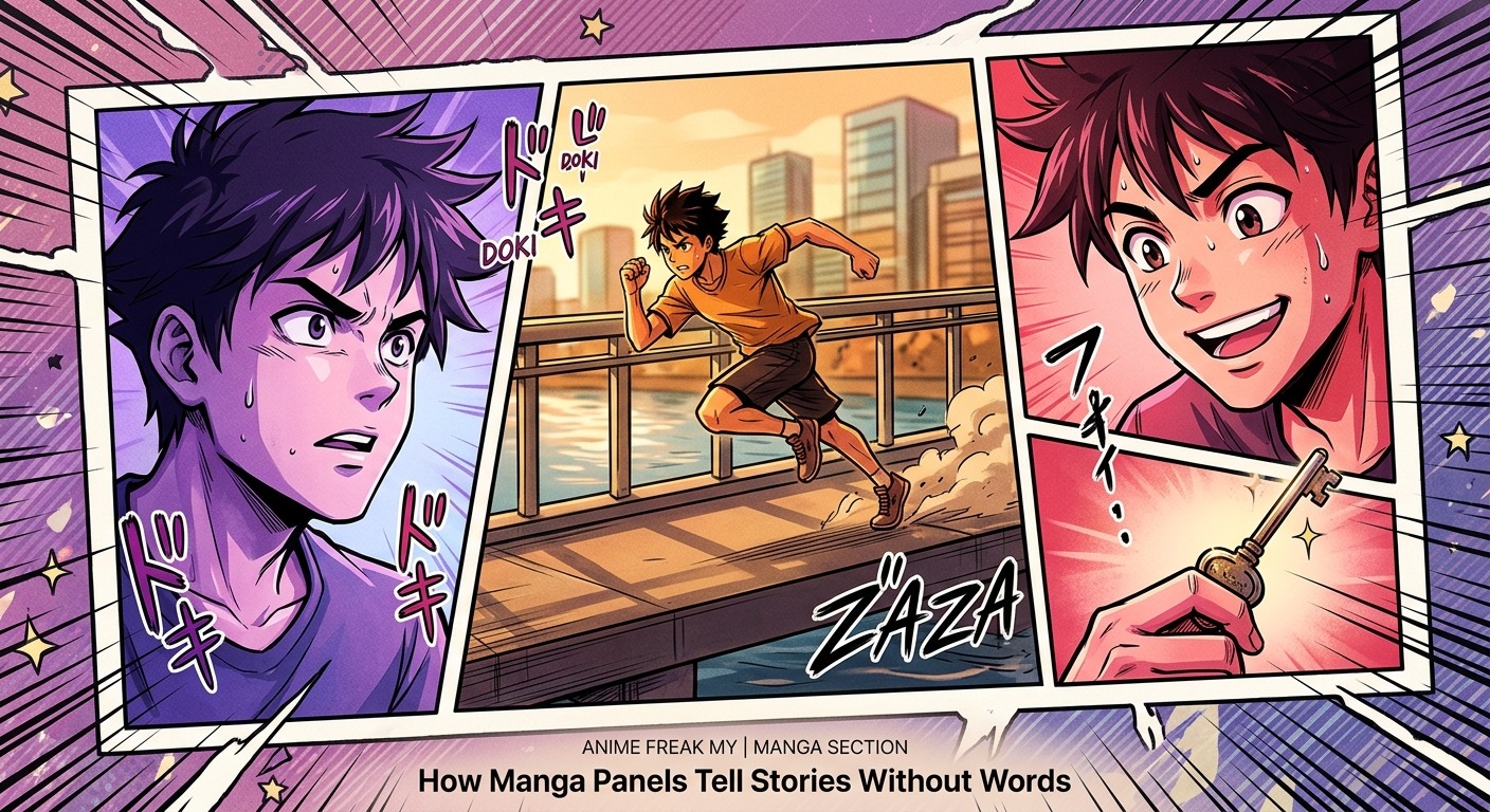 How Manga Panels Tell Stories Without Words — image 1