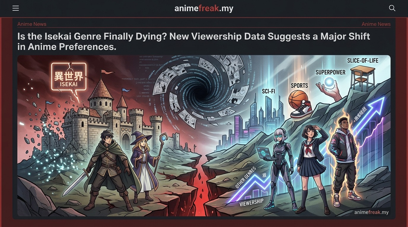 Is the Isekai Genre Finally Dying? New Viewership Data Suggests a Major Shift in Anime Preferences — image 1