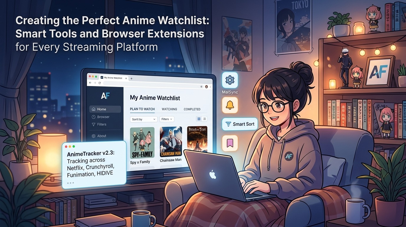 Creating the Perfect Anime Watchlist: Smart Tools and Browser Extensions for Every Streaming Platform — image 1