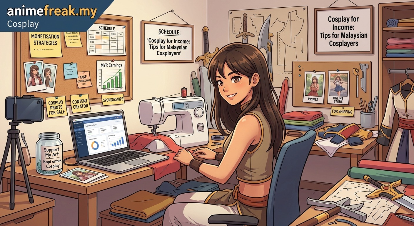 Turning Your Cosplay Hobby Into Income: Monetisation Tips for Malaysian Cosplayers — image 2